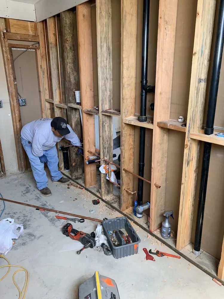Commercial rough-in plumbing for Gas Line Repair in Kipling Hills